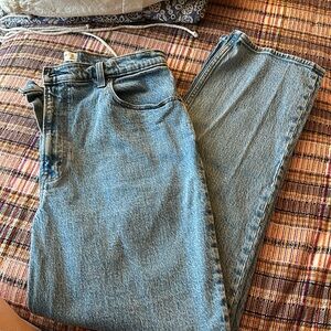 Abercrombie 90s straight ultra high rise